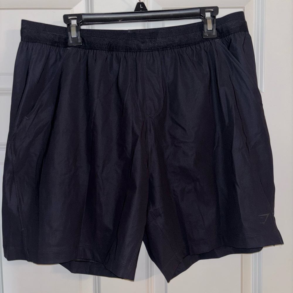 Black Gymshark Athletic Shorts